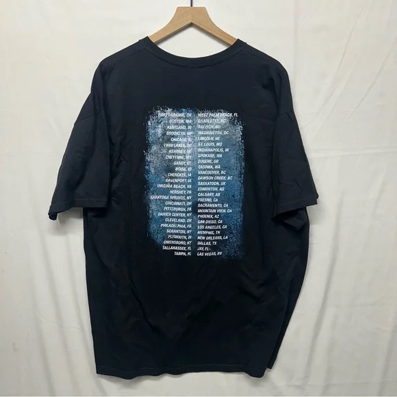 Jake Owen Concert Tour T-Shirt Black 2XL Country Music Graphic Tee - Picture 5 of 8